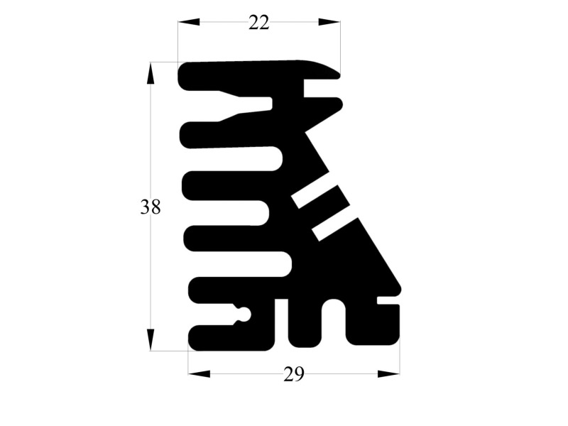 178 AS Aluminum Heatsink