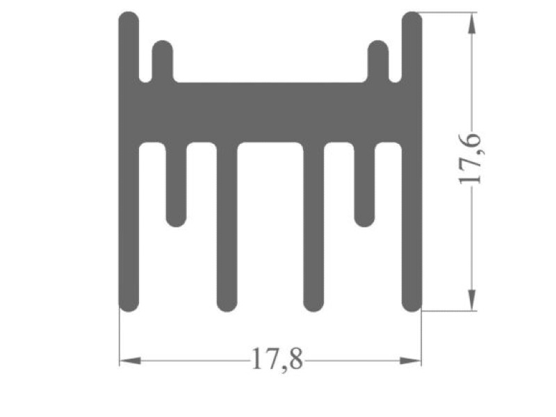 159-AS Component Heatsink