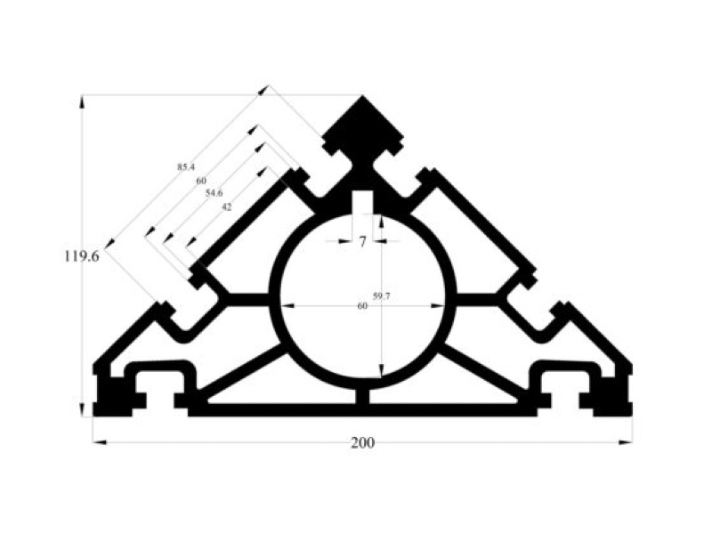 Sigma Profile 119.6x200 Triangle S Series