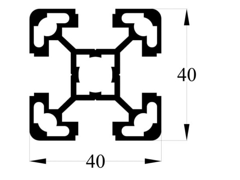 Sigma Profil 40x40 G Serisi